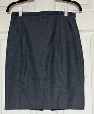 Express Design Studio Black Pencil Skirt Zipper Closure Size 4