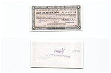 (b78152a1232)   s&uuml;ddeutsche Klassenlotterie , lotterielos, Fabrikant Silber