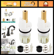 2-Pack Faucet Stem Assembly Replacement Kit for Two Handle Faucet Repair - Inclu