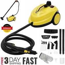 NUOVO Pulitore a Vapore Macchina Pulizia 2000W con 13 Accessori Serbatoio 1,8L Scopa a Vapore