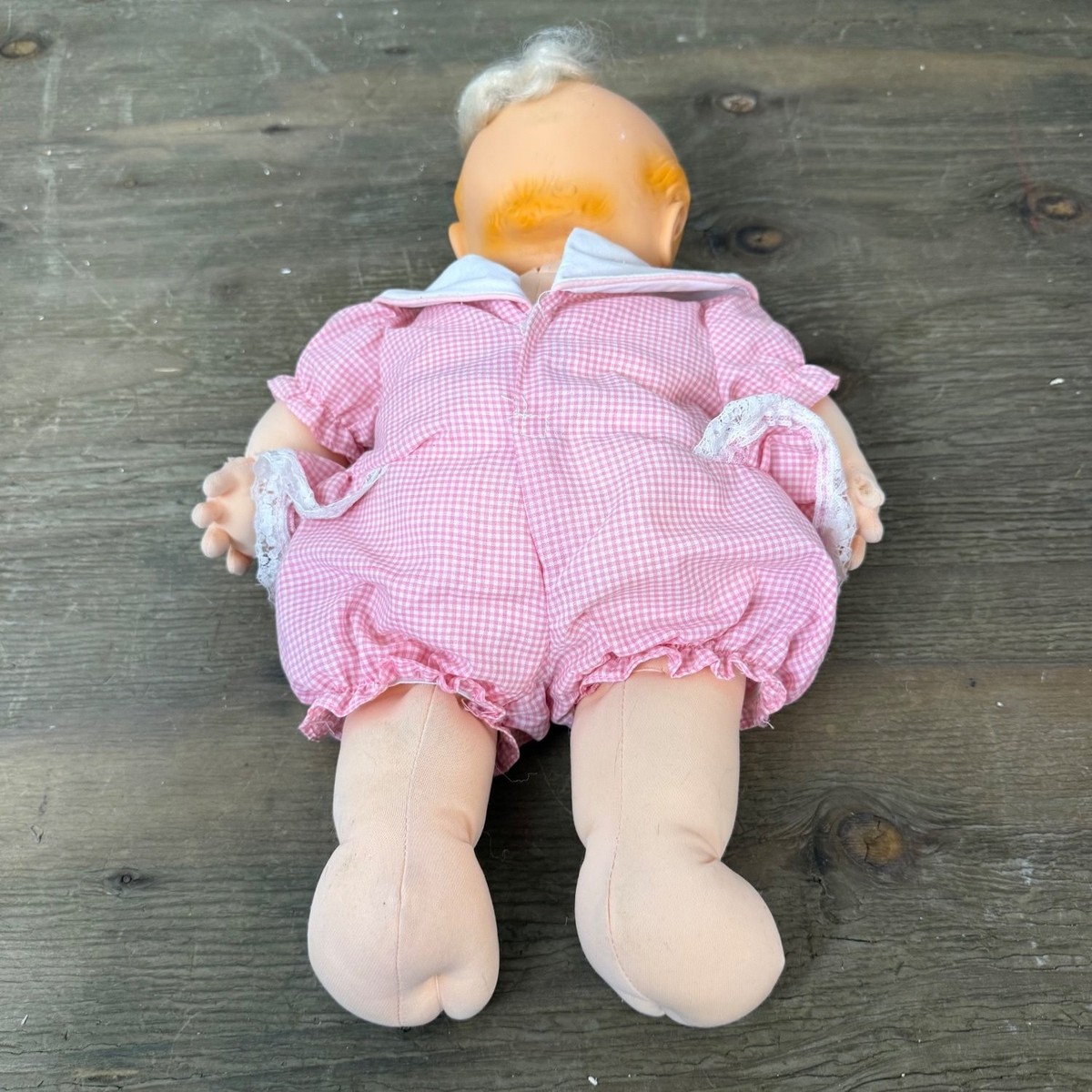 Vintage Kewpie Babies 12 in Baby Doll 9741 Soft Body Vinyl Pink