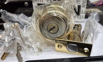 Kwikset Titan 785 Double Cylinder Deadbolt ANSI Grade 2 Security Lock, New