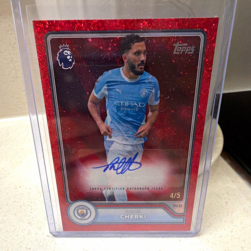 Topps Flagship Premier League 2026/27 Rayan Cherki Man City BA-RC Auto /5