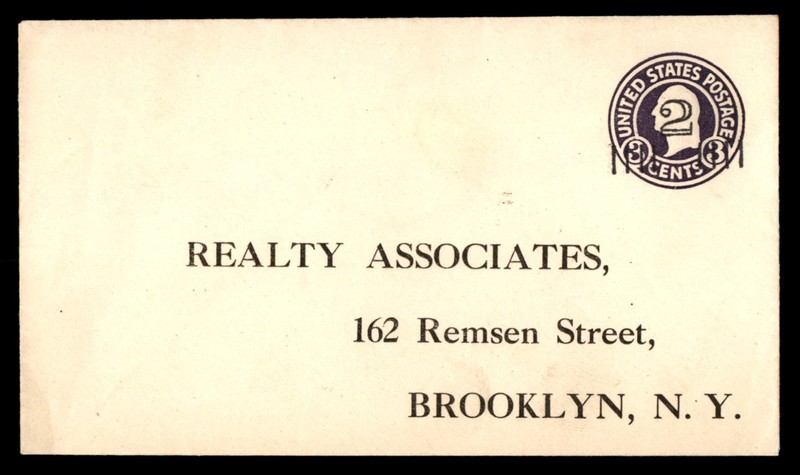 Mayfairstamps US to Brooklyn NY Revalued Cover cca_06099