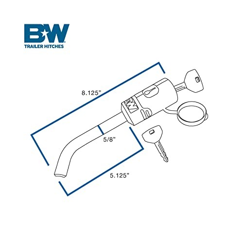 Receiver Hitch Lock - Fits 2", 2.5" & 3" Receivers - TS51230 - Picture 3 of 5