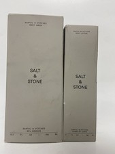2 PACK SALT AND STONE Santal  Vetiver : Body Wash 15.2 oz, AND lotion 3.4oz NEW