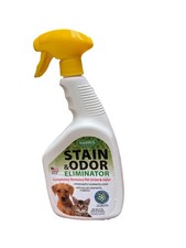 Pet Stain Remover  Odor Eliminator Spray - Enzyme Powered Carpet Cleaner