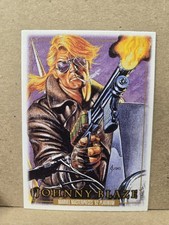2024 Upper Deck Marvel Masterpieces '92 Platinum Johnny Blaze Leather #2