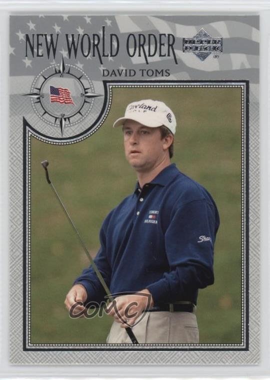 2002 Upper Deck New World Order Silver David Toms #67 t2b
