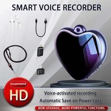 Smart Voice Recorder HD Noise Reduction One-Touch Long Battery Large Storage