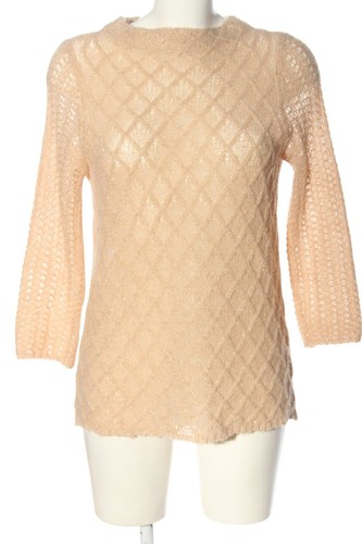STILE BENETTON Maglione girocollo Donna Taglia IT 42 crema stile casual - Foto 1 di 5