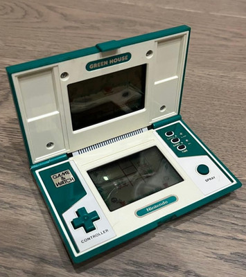 Nintendo GAME & WATCH Green House Multi Screen GH-54 Games Tested