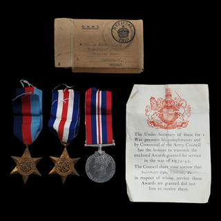 5th Royal Tank Regiment KIA Netherlands1945 Supporting Commandos WW2 Medal Group