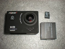 Force1 Action HD 1080P Camera W/ 16GB Memory Card ONLY NO CHARGER
