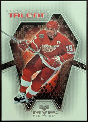 2001-02 Upper Deck MVP Talent #MT6 Steve Yzerman Detroit Red Wings