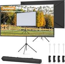 Outdoor Projector Screen 100 Inch, 16:9, High Gain, 100 16:9 