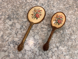 Vintage Regent of London Brush and Mirror set