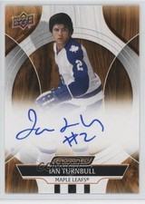 2024-25 Upper Deck Engrained Icons Auto Ian Turnbull #CA-IT Auto 11jd