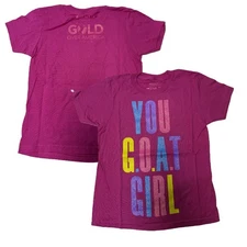 ATHLETA Gold Over America Tour + YOUTH YOU GOAT TEE T-SHIRT+ KID'S+NEW ORIGINAL