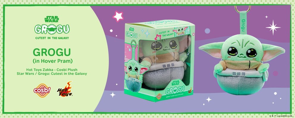 HOT TOYS STAR WARS 2025 JAPAN CELEBRATION GROGU Cosbi Plush