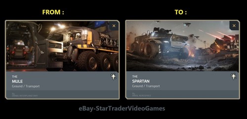 STAR CITIZEN - SHIP UPGRADE TO ANVIL SPARTAN - CCU SELECTION - Picture 31 of 43