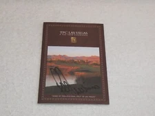 Lee Trevino Hand Signed TPC Las Vegas Scorecard PGA Golf Autograph