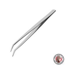 NEW ANEX Tweezers Stainless Steel Soft Type Curved Tip 150mm No