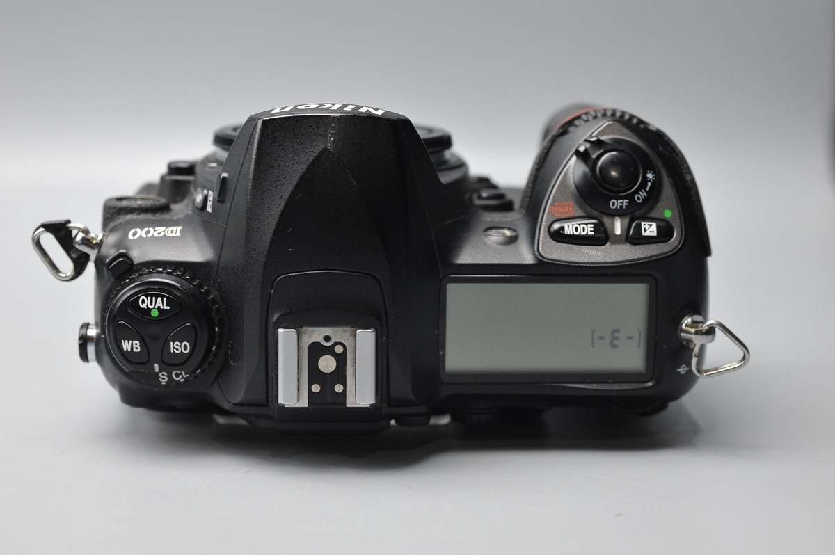 Nikon D200 10.2 MP Digital SLR Camera - Black (Body Only) for sale