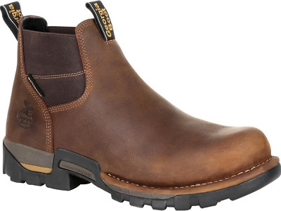 Georgia Boot Eagle One Steel Toe Waterproof Chelsea Work  display picture 3