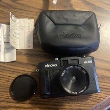 NINOKA NK-700 Vintage Camera Rare Collector With Case Manual Canon Sony Untested