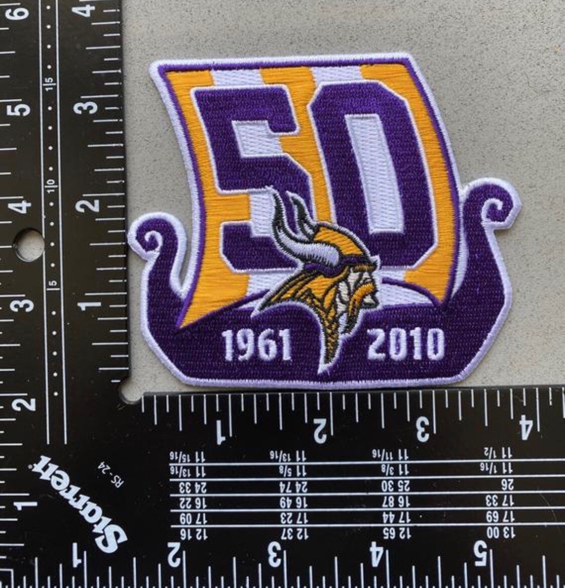 NFL 50th Vikings ユニフォーム フットボールシャツ A-3501 NFL 50th Vikings ユニフォーム フットボールシャツ A-3501