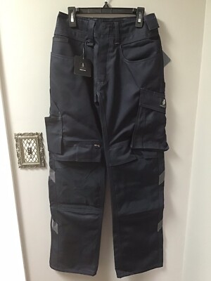 Mascot Erlangen 12479-203-10 Men's Pants US Size: W27'' L32'' Black NWT D8