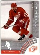 2001-02 Upper Deck SPx Sample Steve Yzerman #19 Detroit Red Wings
