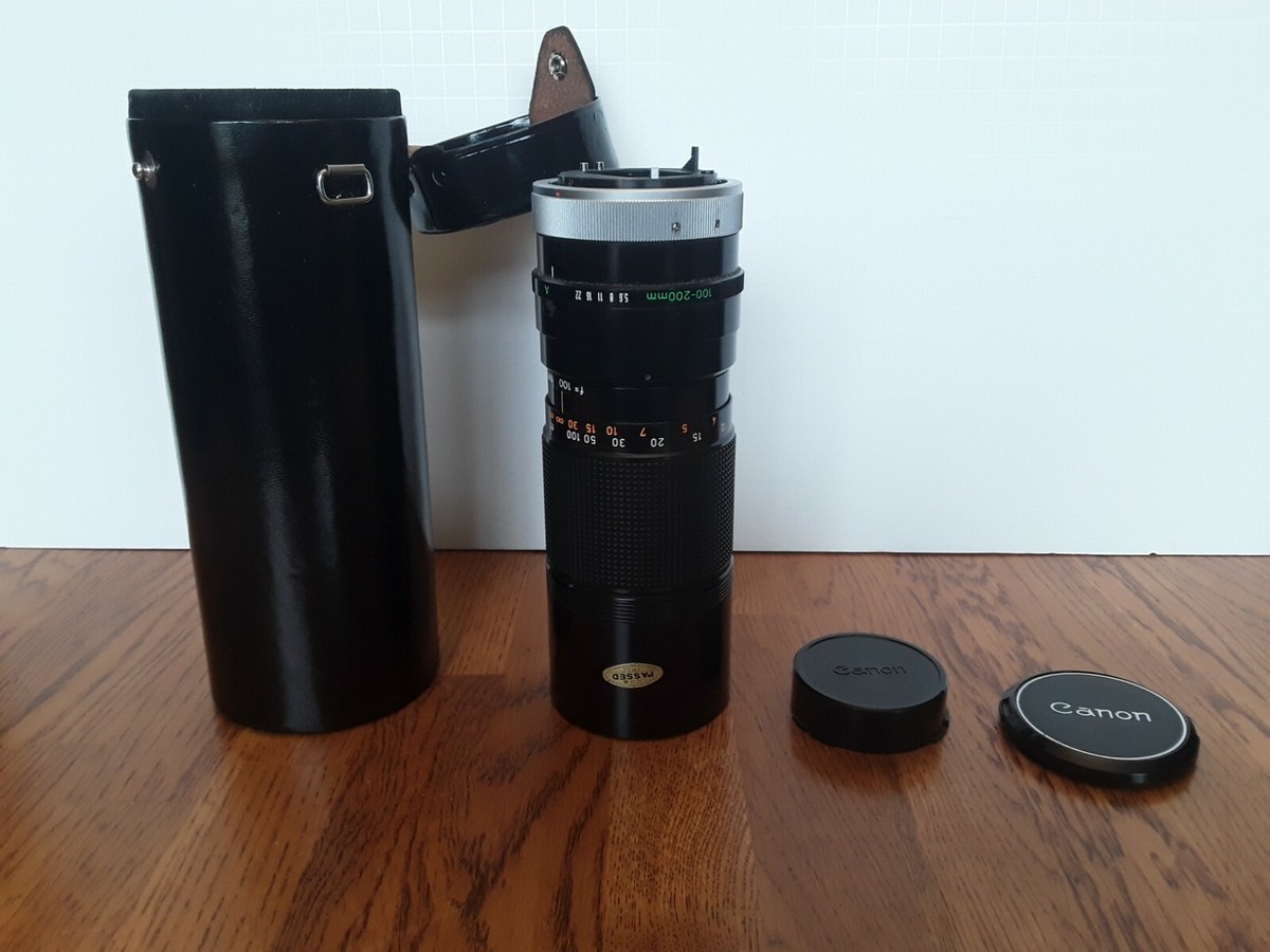 レンズ(単焦点) Canon Lens FD 100-200mm 1:5.6 SC #2815 レンズ(単