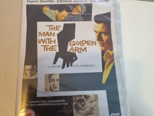 The Man With the Golden Arm DVD Frank Sinatra, New Restoration Network Sealed