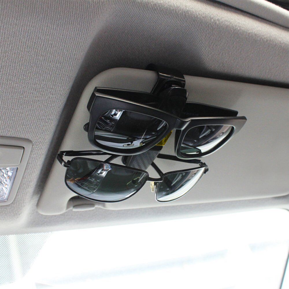 2 Pack Brillenhalter für Auto Sonnenblende FineGood Sonnenbrillen Brillen mit...