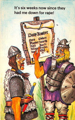 COLOURMASTER COMIC POSTKARTE NR CMC 11 VERGEWALTIGUNG UNGEBRAUCHT SEHR GUT POSTFRISCH