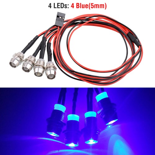 RC LED Light Kits Lamp for 1/18 1/12 1/10 1/8 1/5 Traxxas HSP SCX10 D90 HPI Cars - Picture 28 of 47