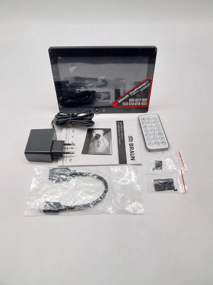 Braun DigiFrame 7 Motion Digitaler Bilderrahmen 16:9 7" 1024 x 600 p #KT6993X - Bild 2 von 4