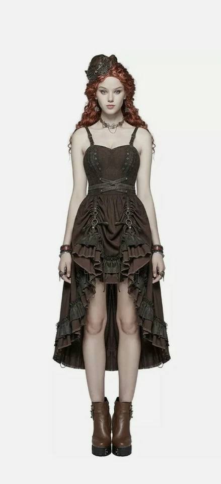 Punk Rave Adjustable Black Bustier Maxi Dress - image 4 of 4