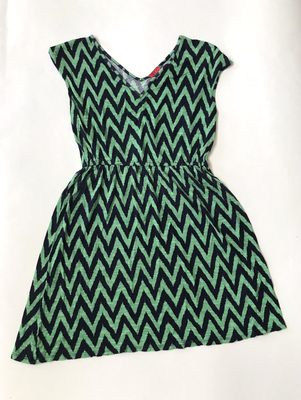 Ella Moss Girls Green Blue Chevron Print Cap Sleeve Knit Dress Size 12 | eBay Ella Moss Girls Green Blue Chevron Print Cap Sleeve Knit Dress Size 12 | eBay