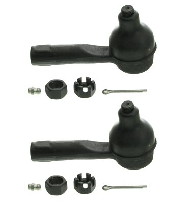 Pair Set of 2 Outer Steering Tie Rod Ends Moog for Nissan Altima Multi Sentra
