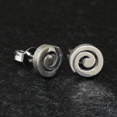 Damen Ohrstecker Titan – Hypoallergen, Mit Kristall, 3/4/5 Mm, Für Empfindliche Ohren