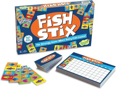 Peaceable Kingdom Fish Stix Strategie Brettspiel Kinder 6+