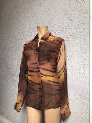 tiger king silk shirt