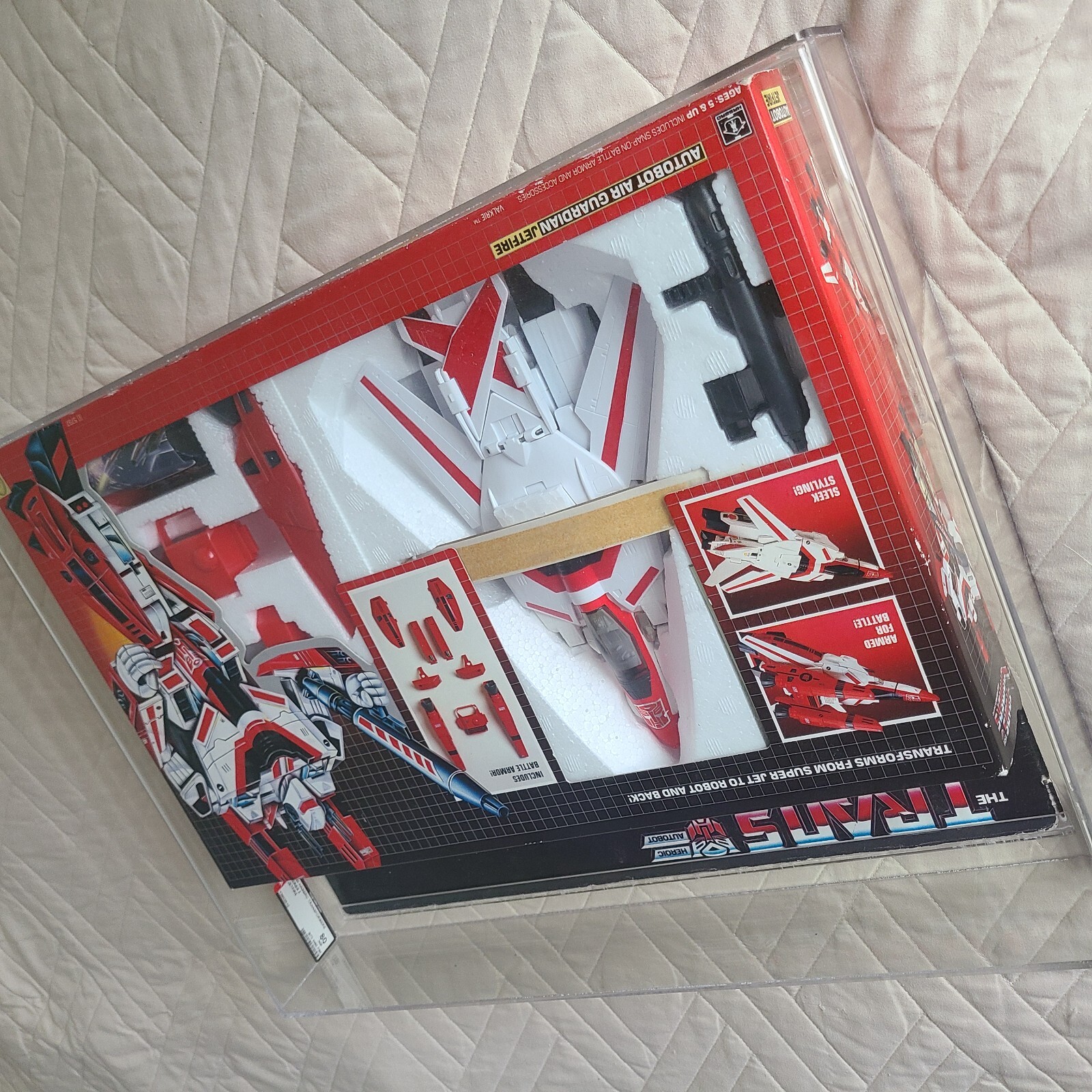 G1 Jetfire Autobot Air Guardian Vintage 1984 Transformers ( GRADED 8.0