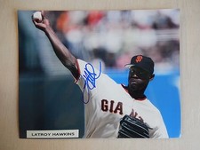 LaTroy Hawkins Autographed 8