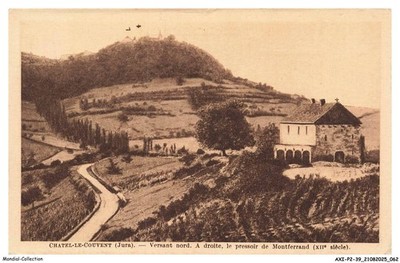 AXIP2-0120-39 - CHATEL-LE-COUVENT - Nordhang rechts die Montf-Presse