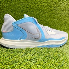 Nike Kyrie Low 5 Mens Size 7.5 Gray Blue White Running Basketball Shoes Sneakers