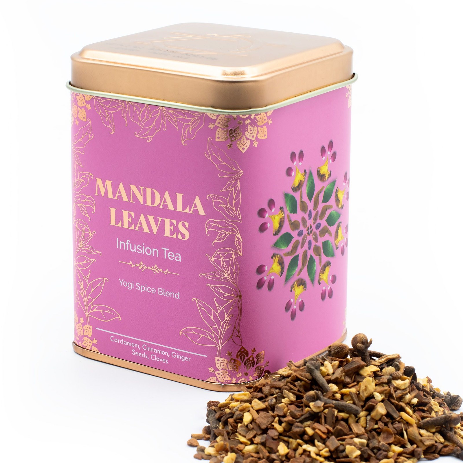 Yogi Spice Blend Caffeine Free Herbal Tea Cinnamon Ginger Cardamom Clove Chai